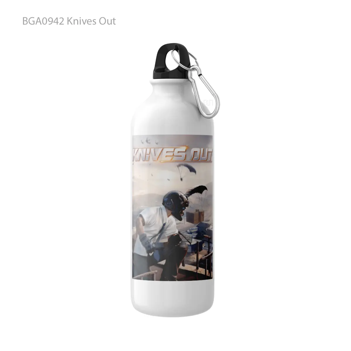Botol Knives Out Alat Minum Olahraga Desain Game