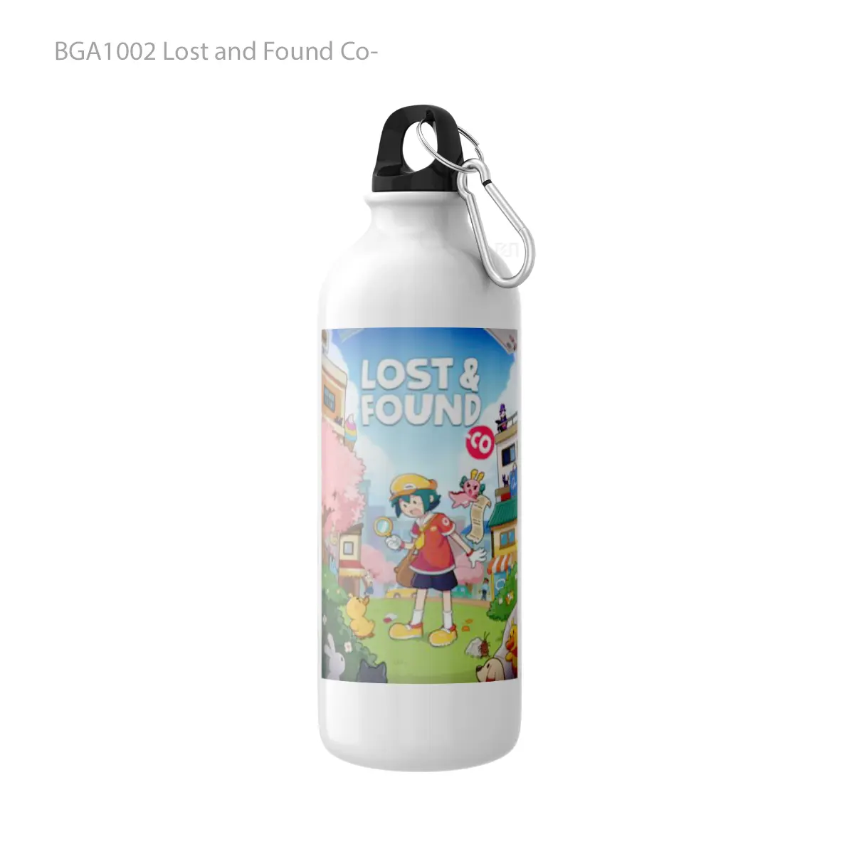 Botol Lost and Found Co Alat Minum Olahraga Desain Game