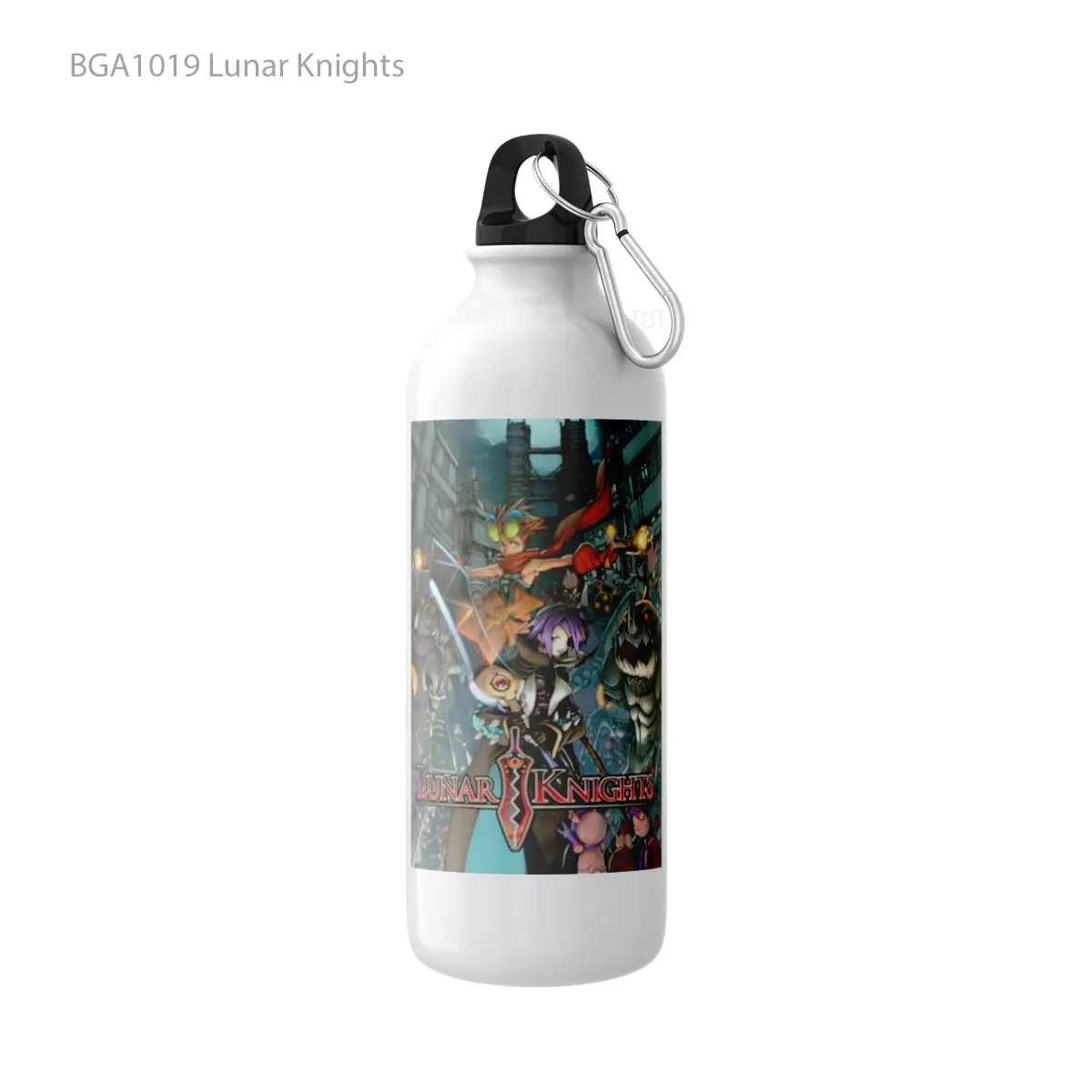 Botol Lunar Knights Alat Minum Olahraga Desain Game