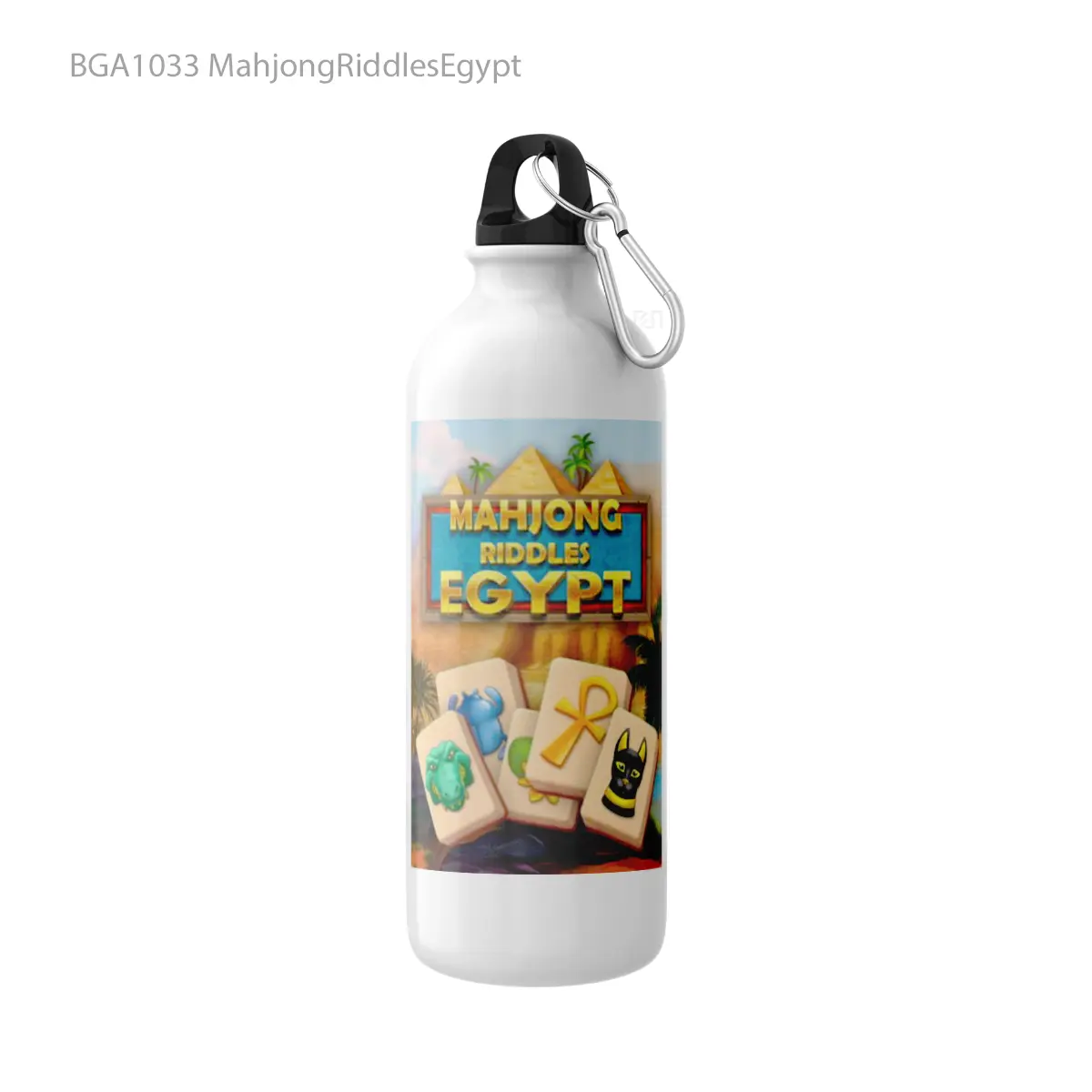 Botol MahjongRiddlesEgypt Alat Minum Olahraga Desain Game