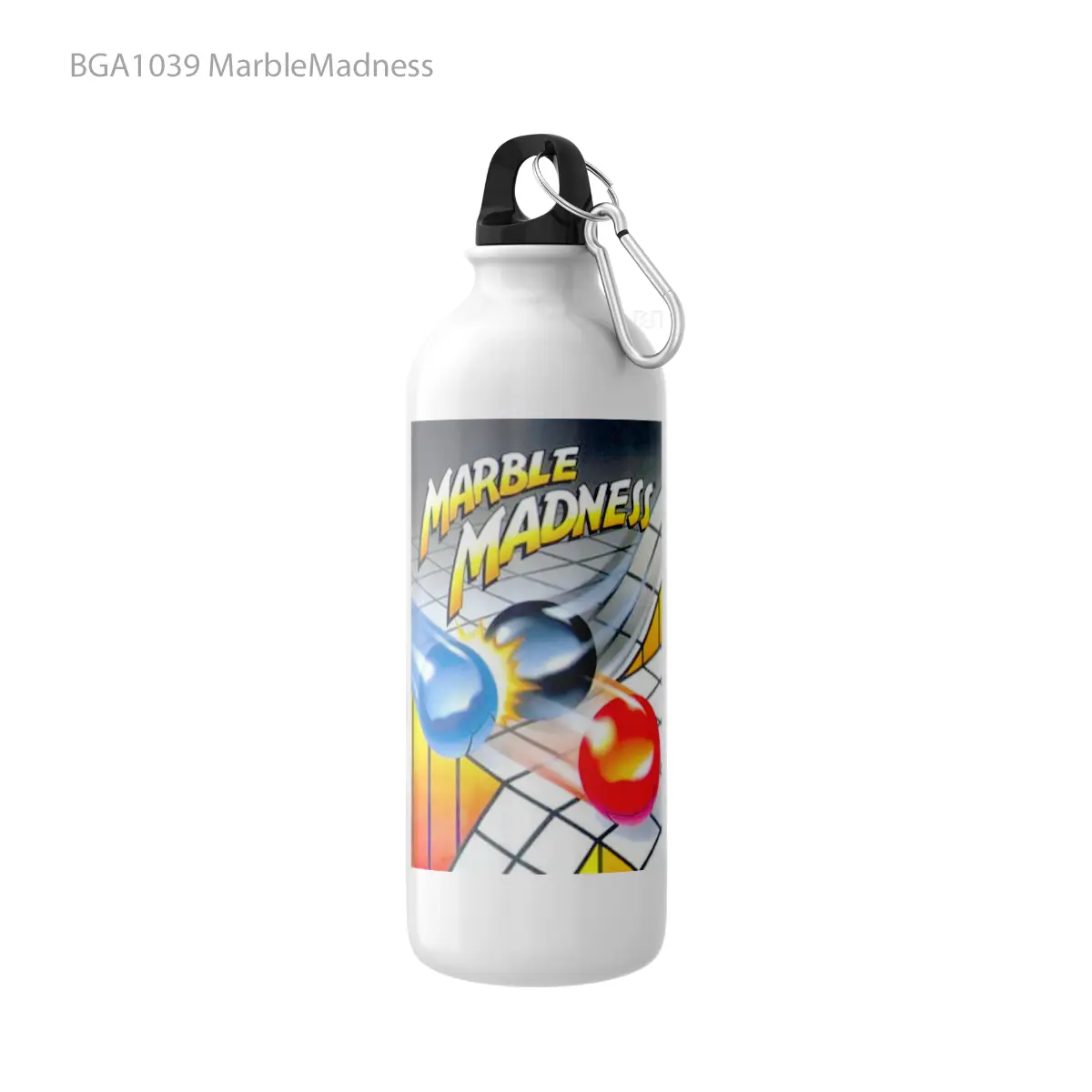Botol MarbleMadness Alat Minum Olahraga Desain Game