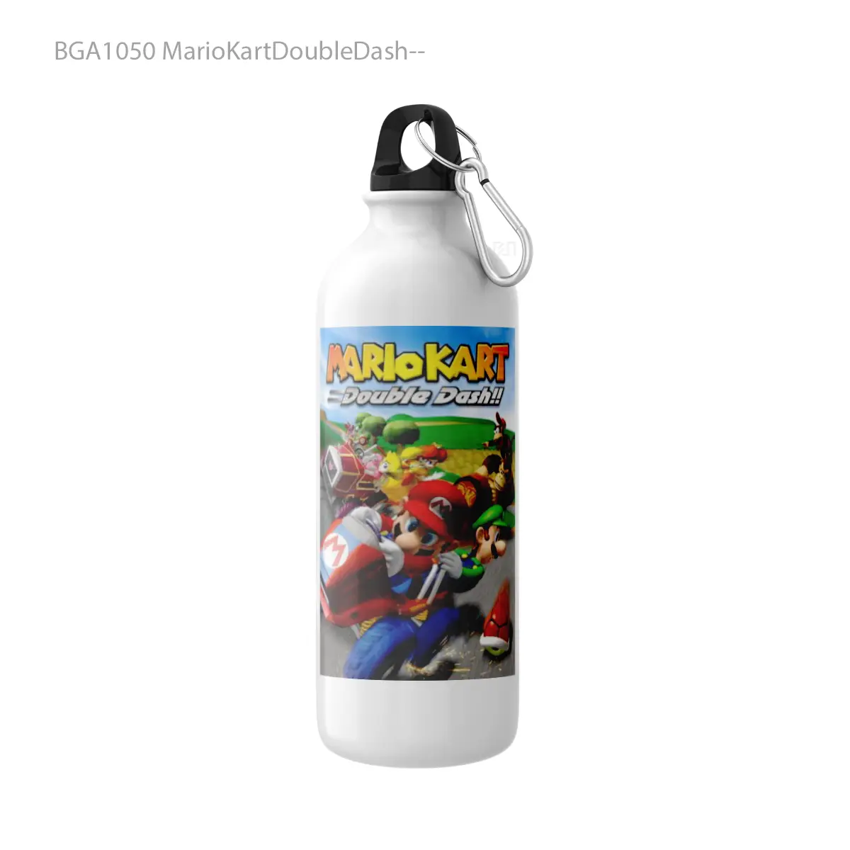 Botol MarioKartDoubleDash Alat Minum Olahraga Desain Game