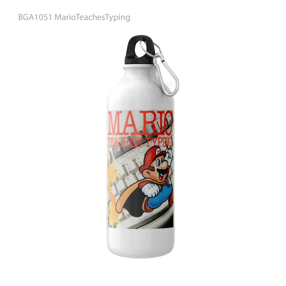 Botol MarioTeachesTyping Alat Minum Olahraga Desain Game