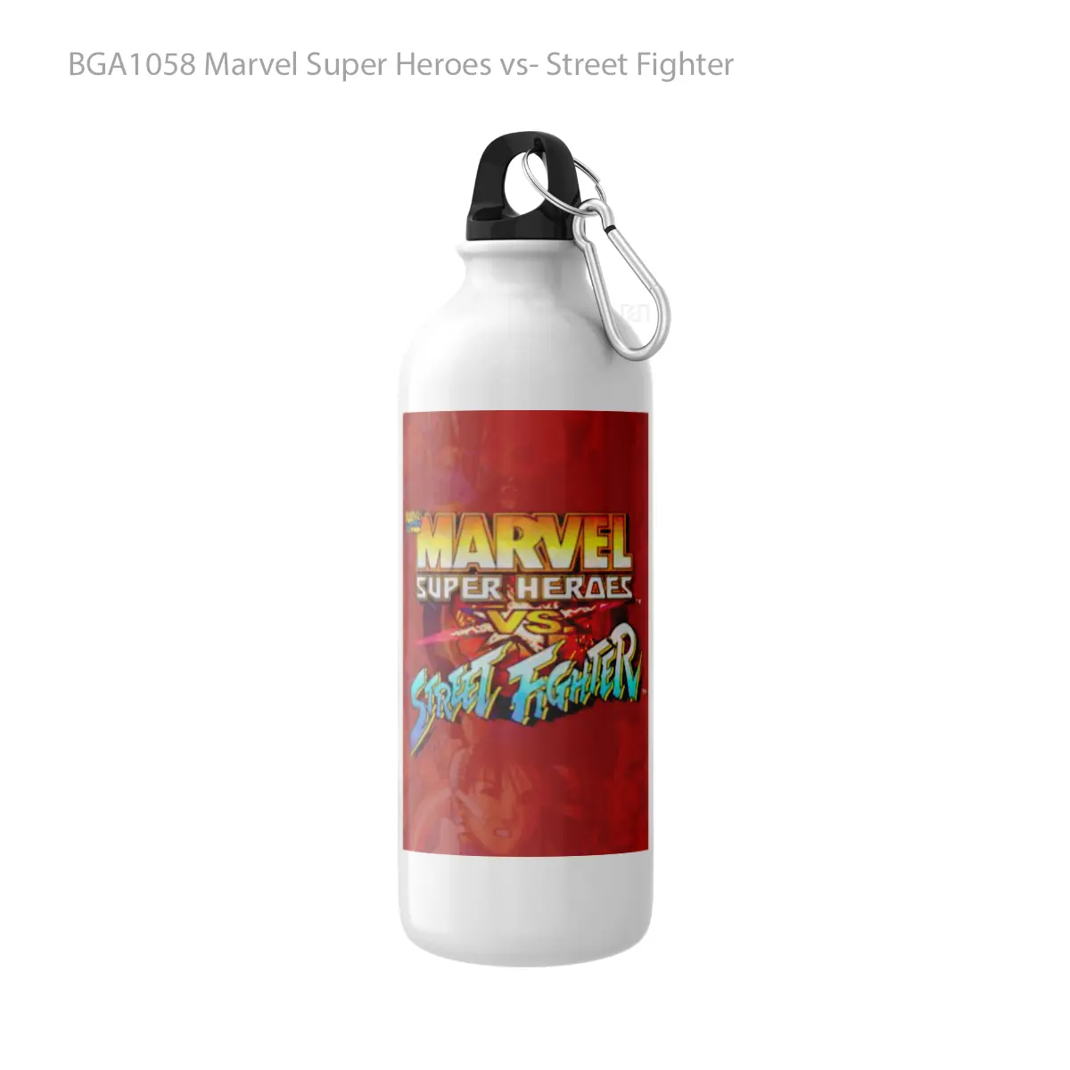 Botol Marvel Super Heroes vs Street Fighter Alat Minum Olahraga Desain Game