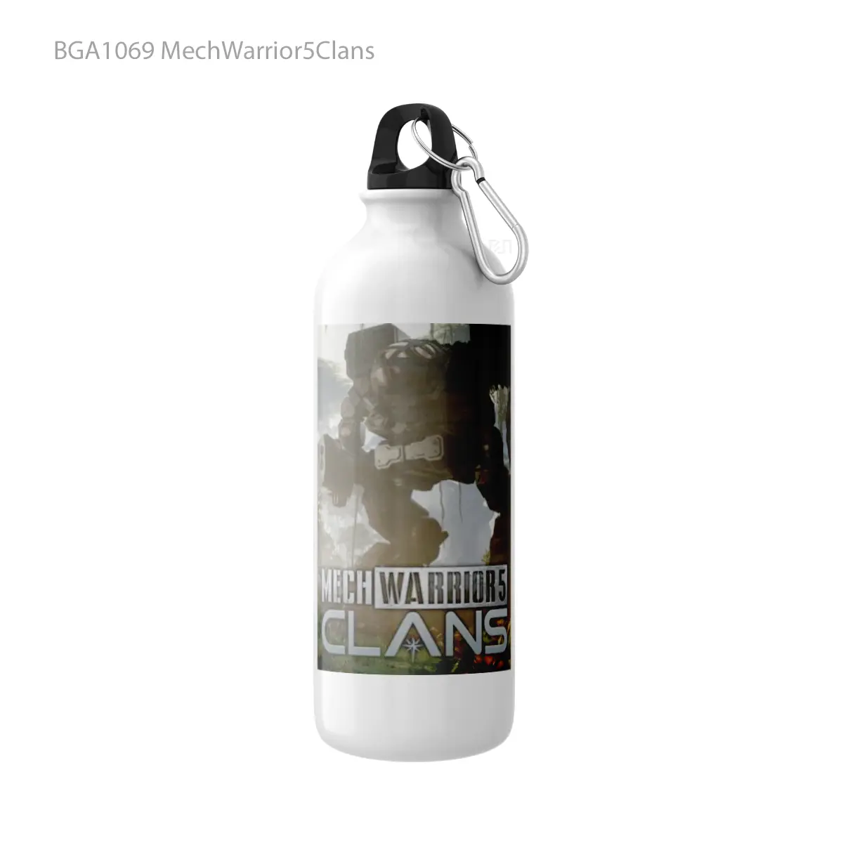 Botol MechWarrior5Clans Alat Minum Olahraga Desain Game