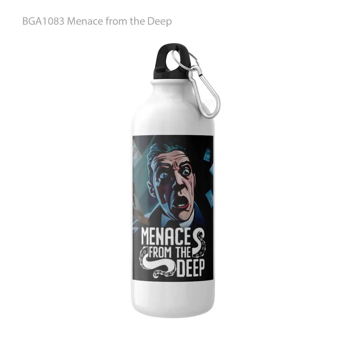 Botol Menace from the Deep Alat Minum Olahraga Desain Game