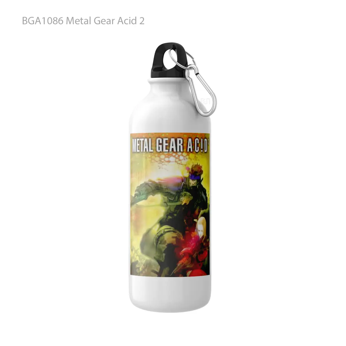 Botol Metal Gear Acid 2 Alat Minum Olahraga Desain Game