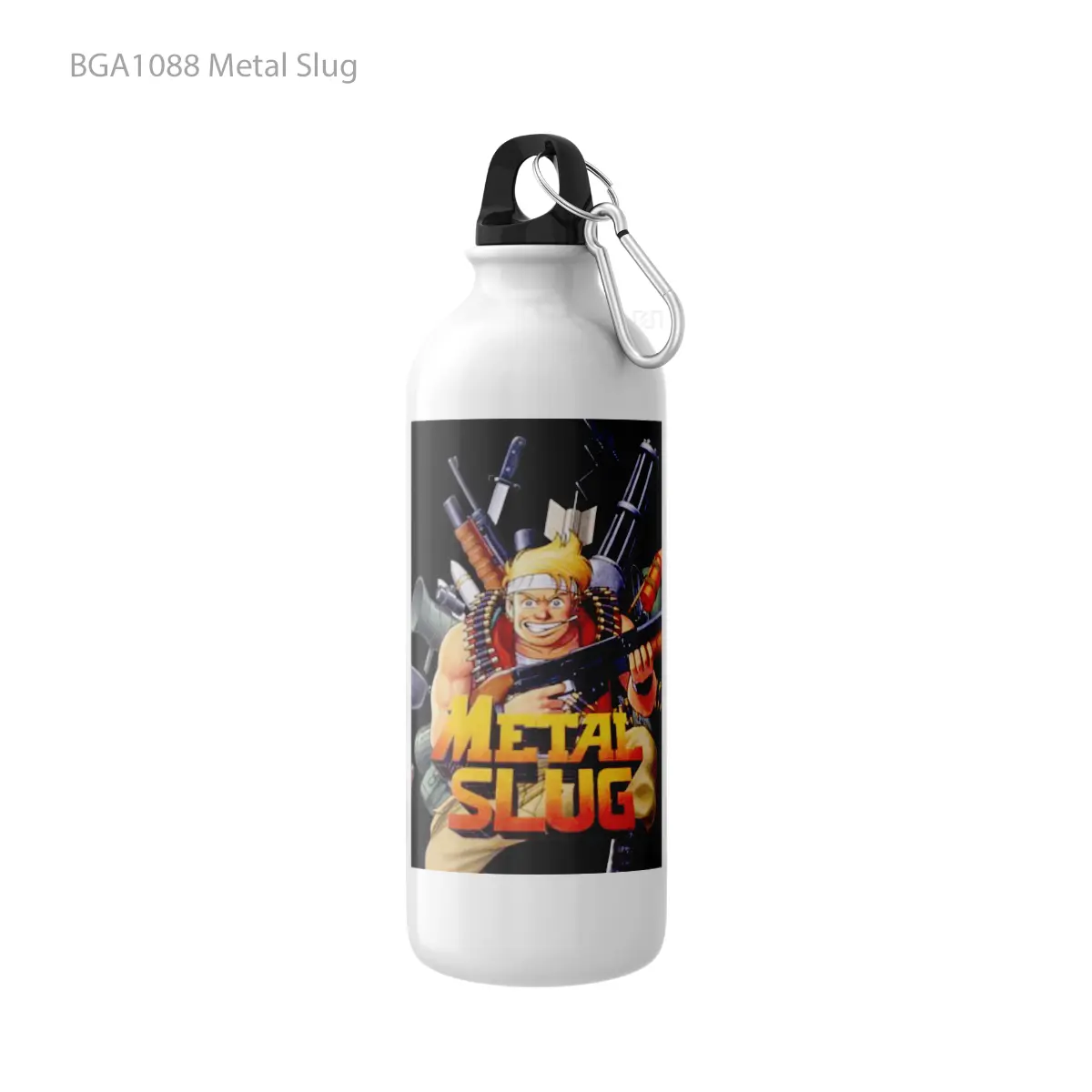 Botol Metal Slug Alat Minum Olahraga Desain Game