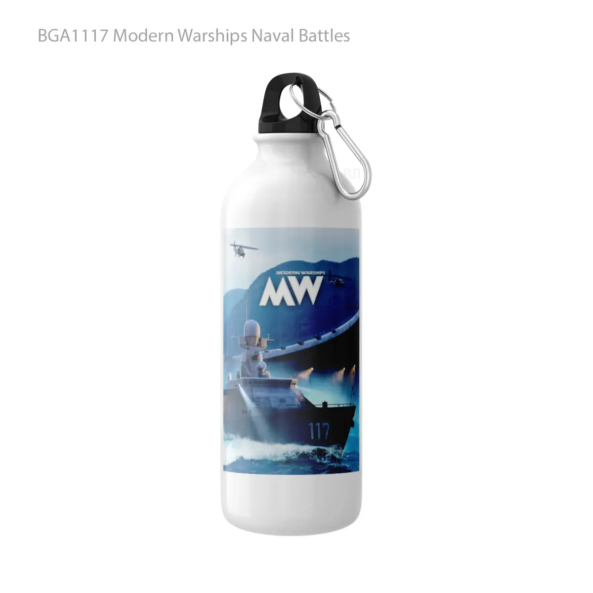 Botol Modern Warships Naval Battles Alat Minum Olahraga Desain Game