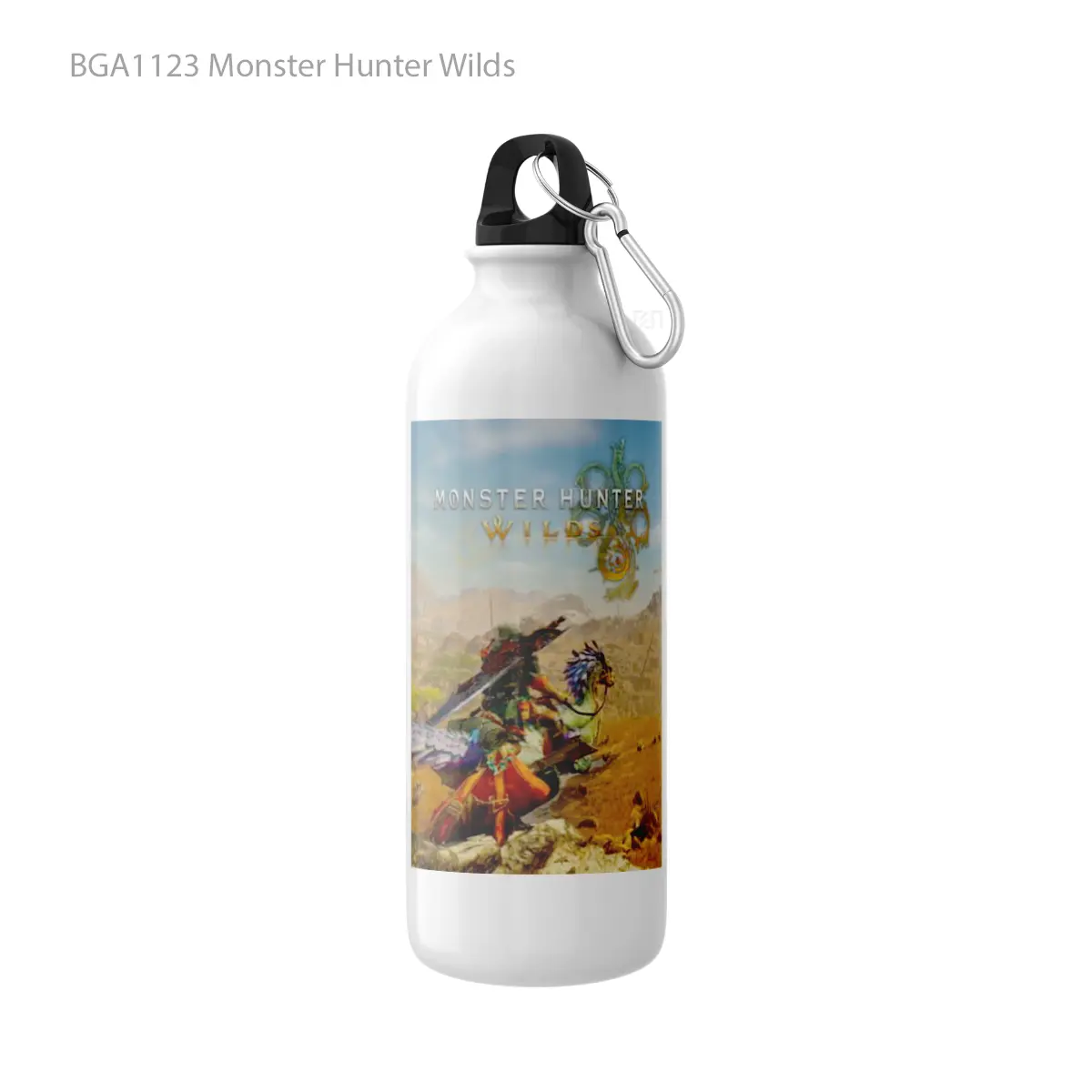 Botol Monster Hunter Wilds Alat Minum Olahraga Desain Game