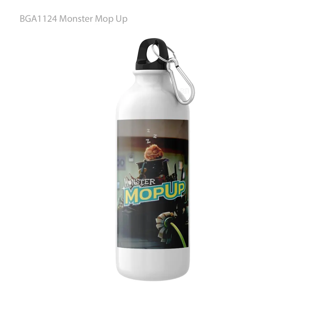 Botol Monster Mop Up Alat Minum Olahraga Desain Game