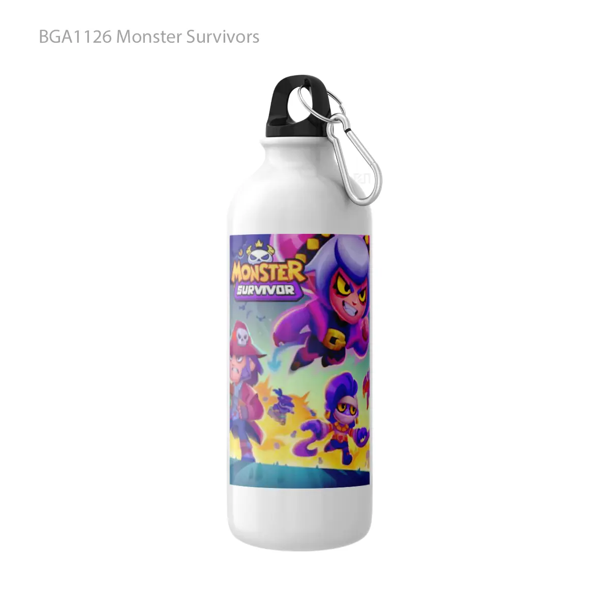 Botol Monster Survivors Alat Minum Olahraga Desain Game