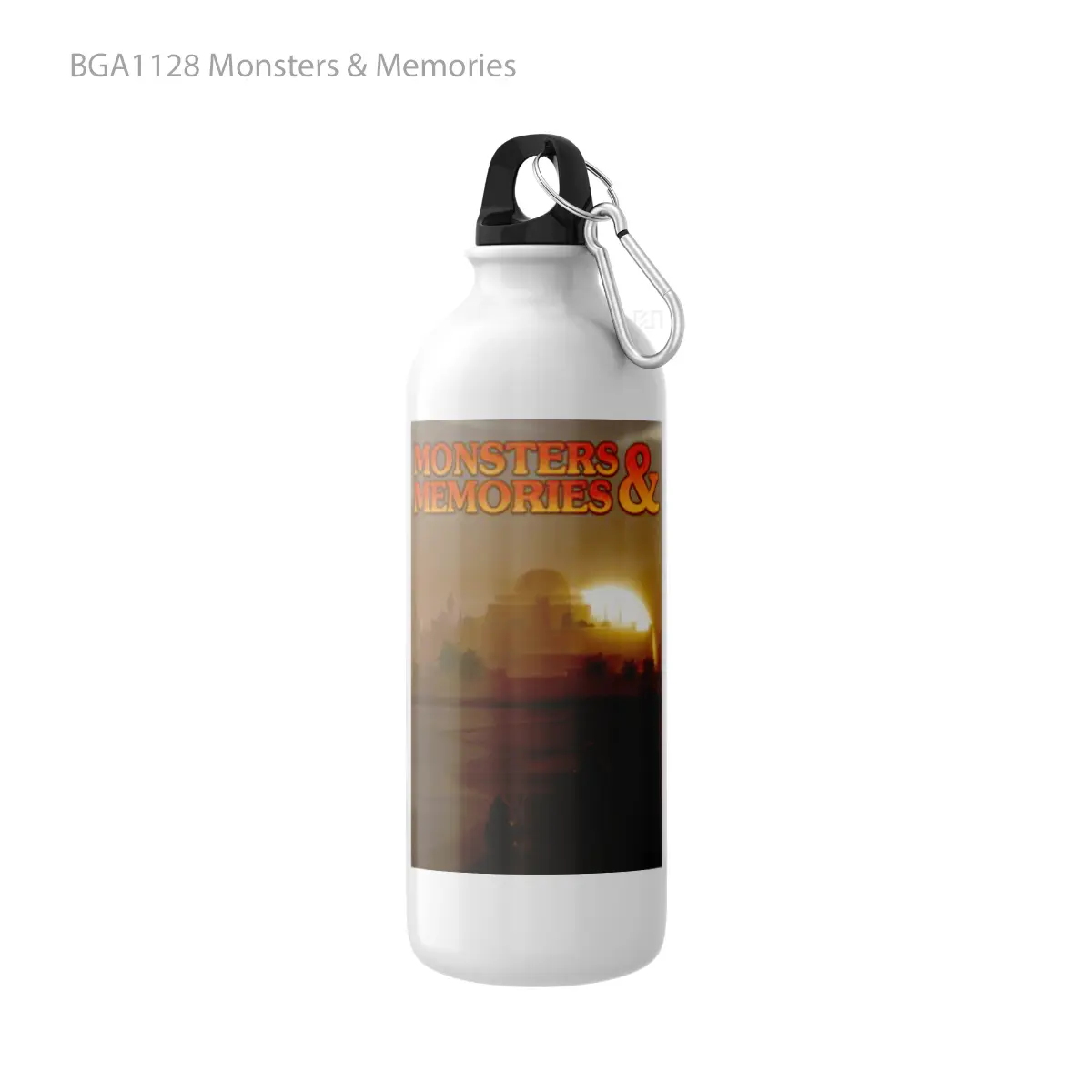 Botol Monsters & Memories Alat Minum Olahraga Desain Game