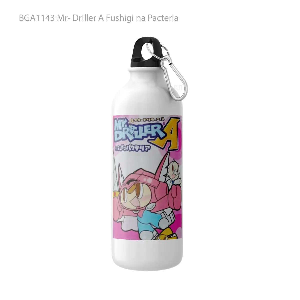 Botol Mr Driller A Fushigi na Pacteria Alat Minum Olahraga Desain Game
