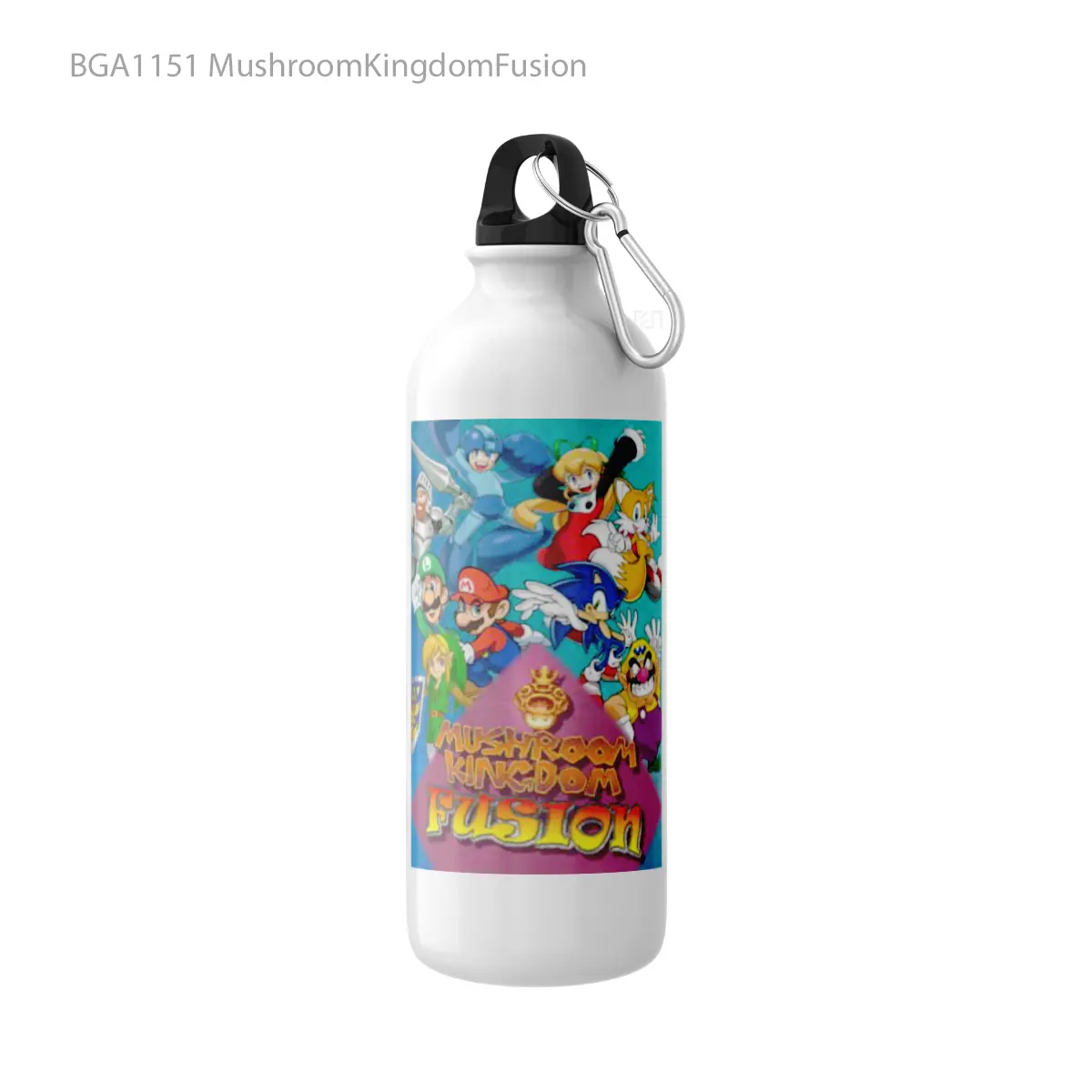 Botol MushroomKingdomFusion Alat Minum Olahraga Desain Game
