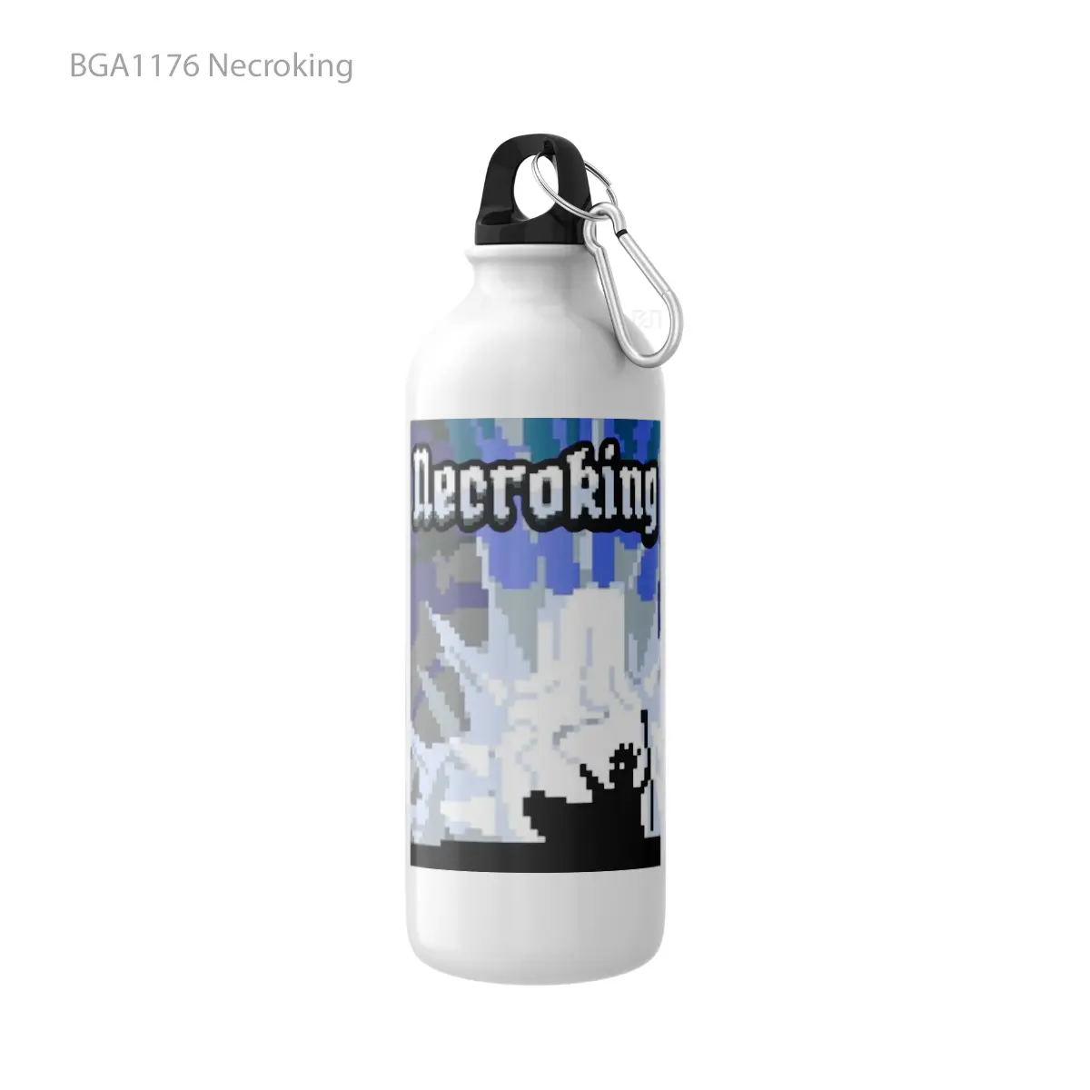 Botol Necroking Alat Minum Olahraga Desain Game