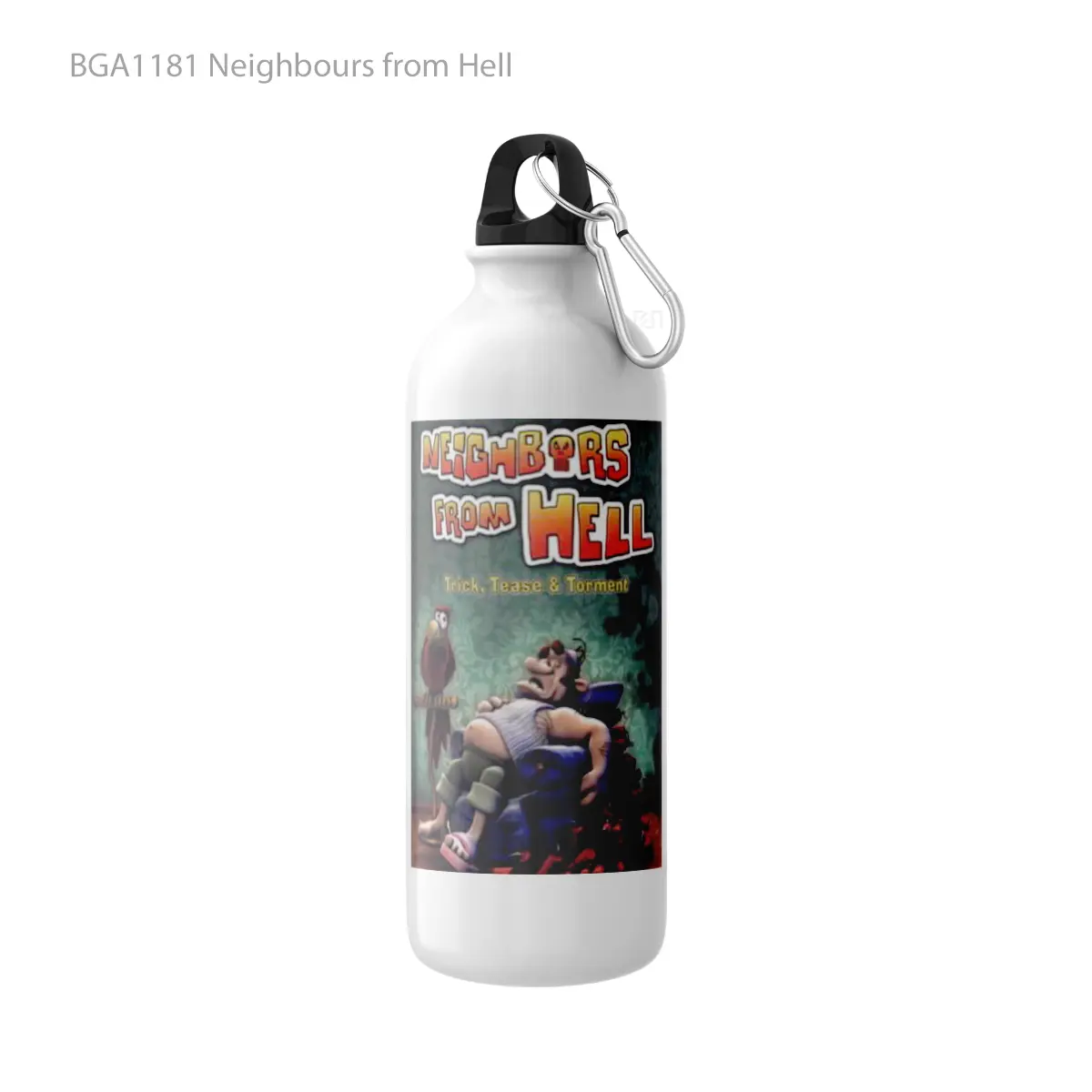 Botol Neighbours from Hell Alat Minum Olahraga Desain Game
