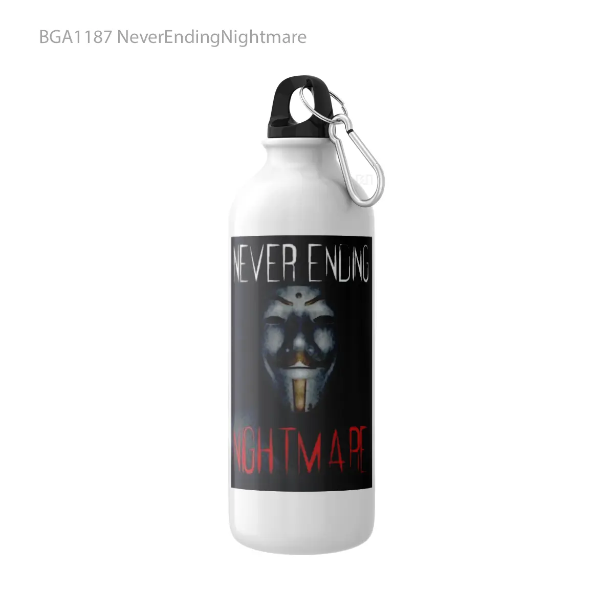 Botol NeverEndingNightmare Alat Minum Olahraga Desain Game
