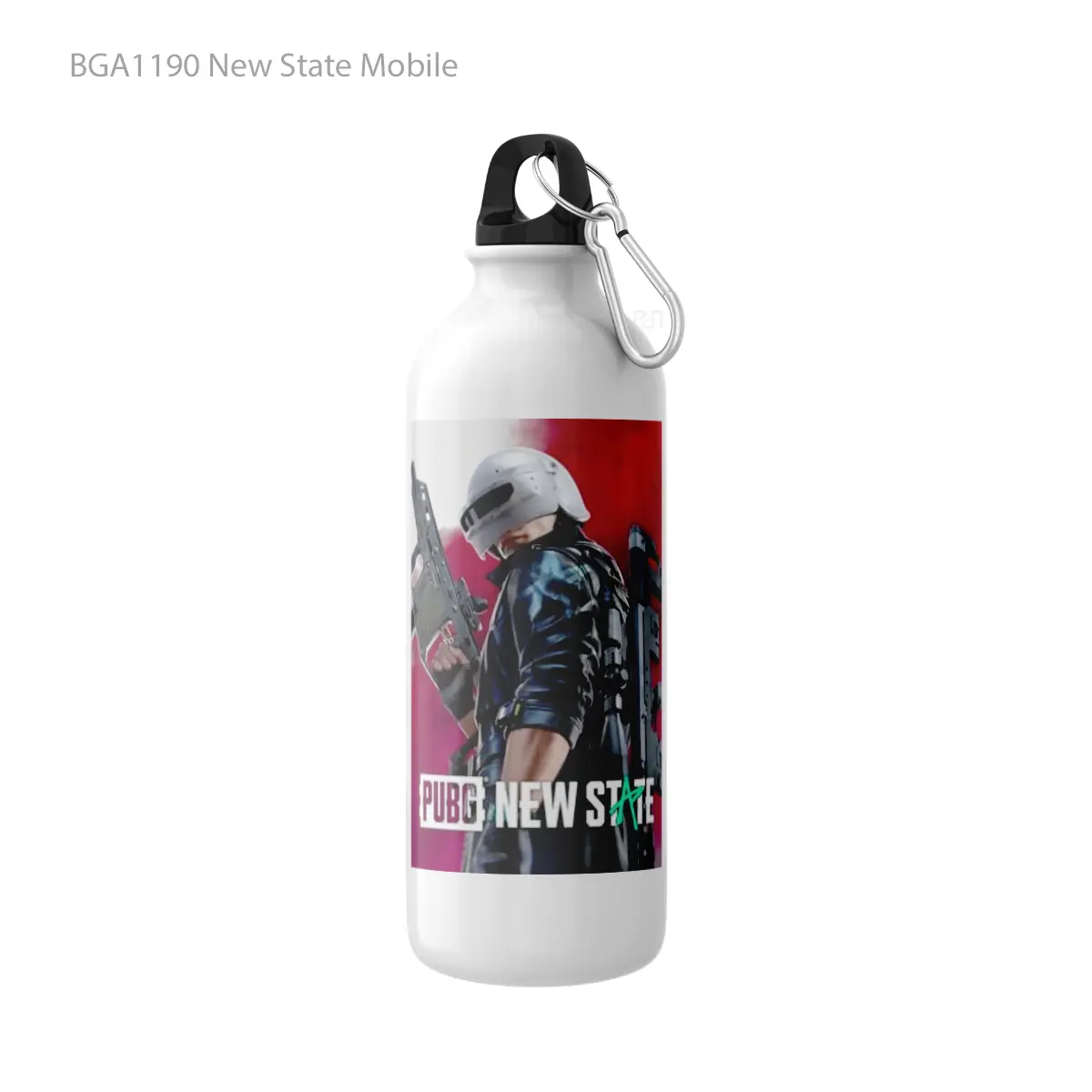 Botol New State Mobile Alat Minum Olahraga Desain Game