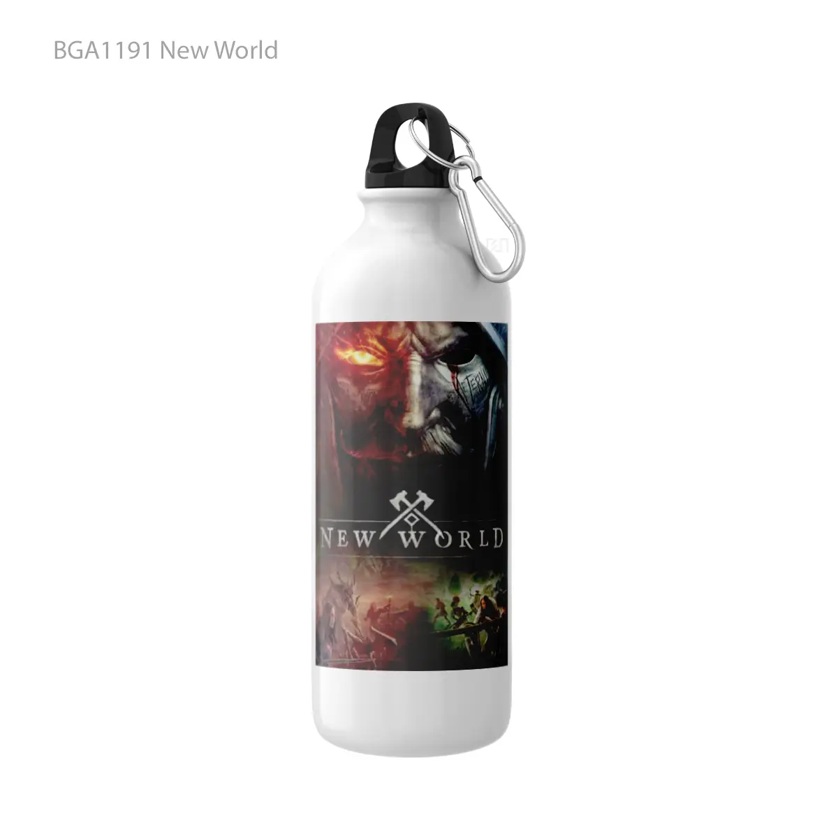 Botol New World Alat Minum Olahraga Desain Game