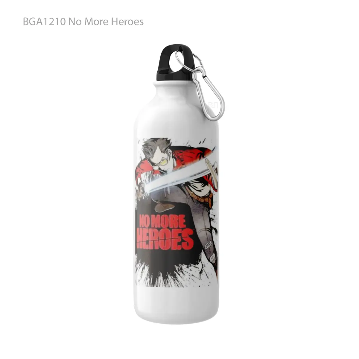 Botol No More Heroes Alat Minum Olahraga Desain Game