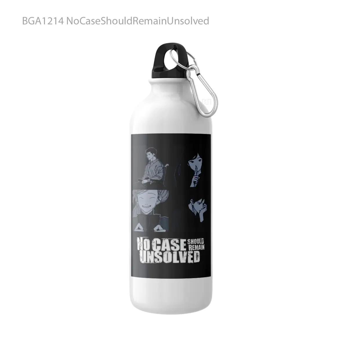 Botol NoCaseShouldRemainUnsolved Alat Minum Olahraga Desain Game