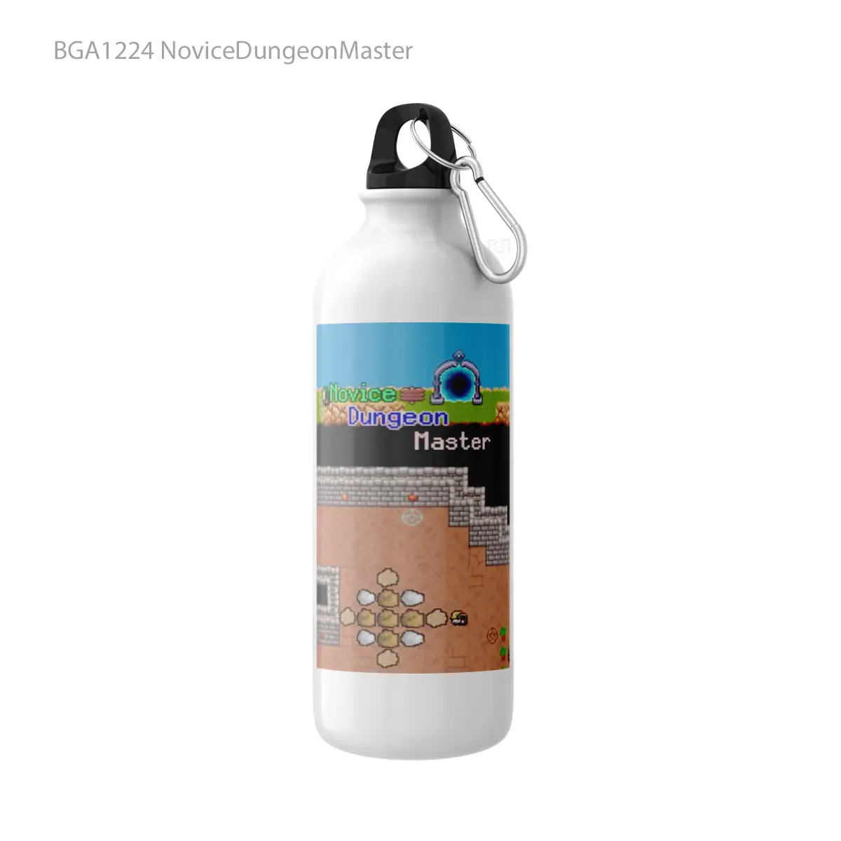 Botol NoviceDungeonMaster Alat Minum Olahraga Desain Game