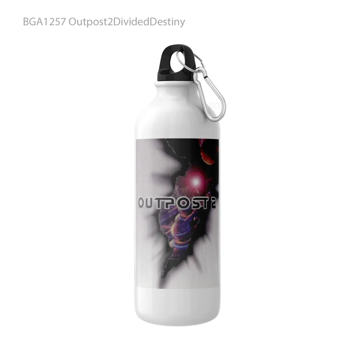 Botol Outpost2DividedDestiny Alat Minum Olahraga Desain Game