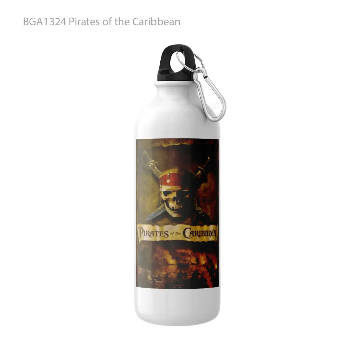 Botol Pirates of the Caribbean Alat Minum Olahraga Desain Game