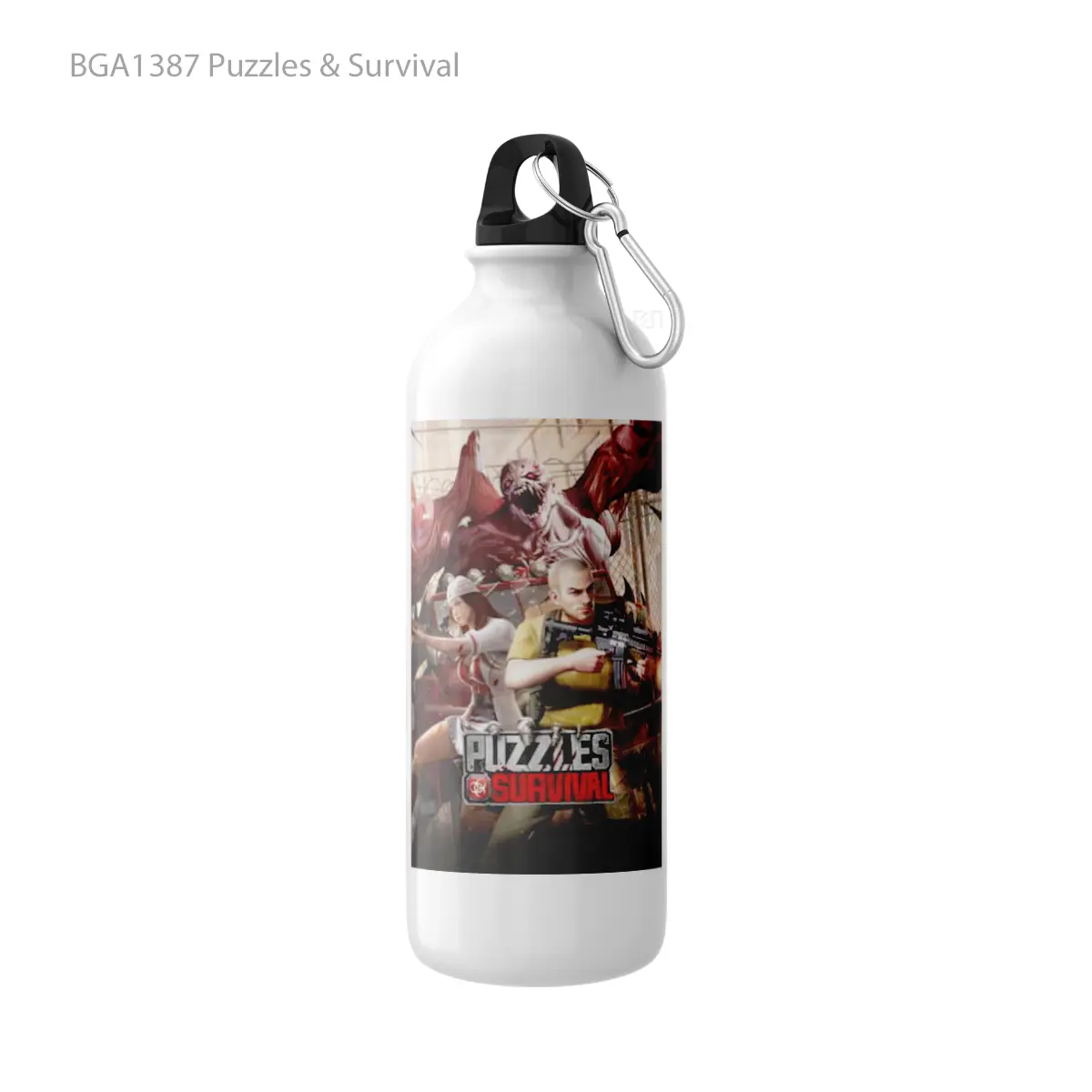 Botol Puzzles & Survival Alat Minum Olahraga Desain Game