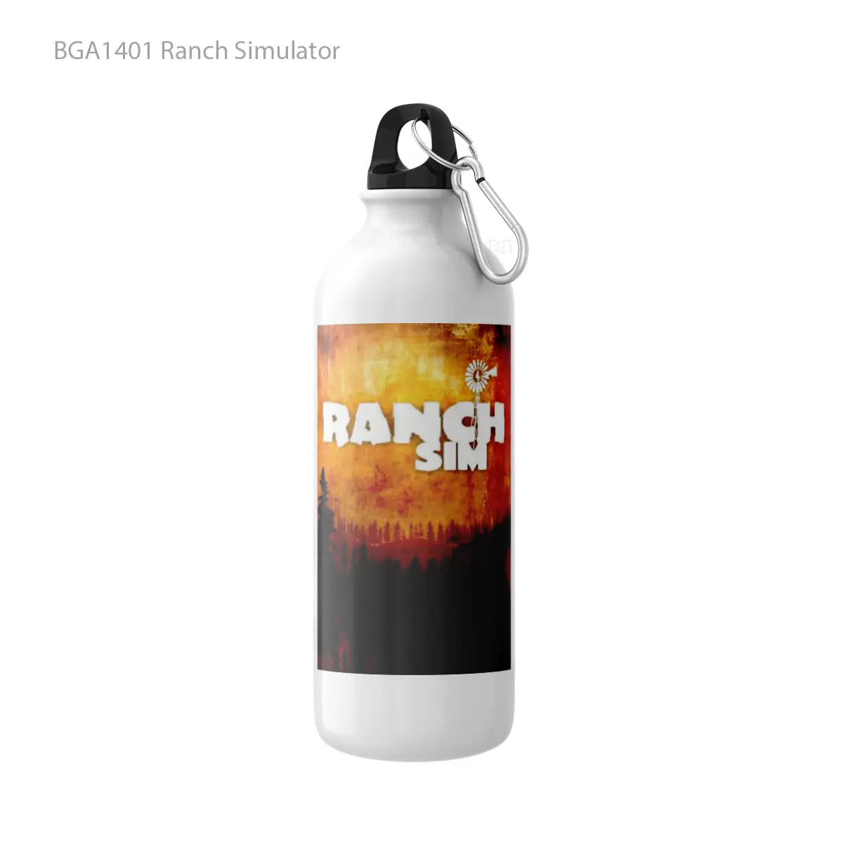 Botol Ranch Simulator Alat Minum Olahraga Desain Game