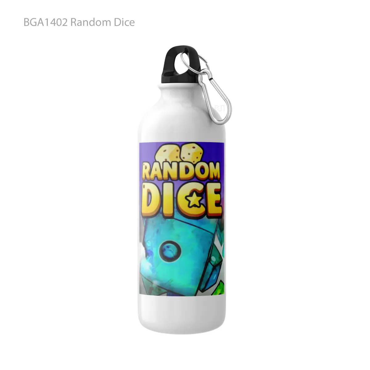 Botol Random Dice Alat Minum Olahraga Desain Game