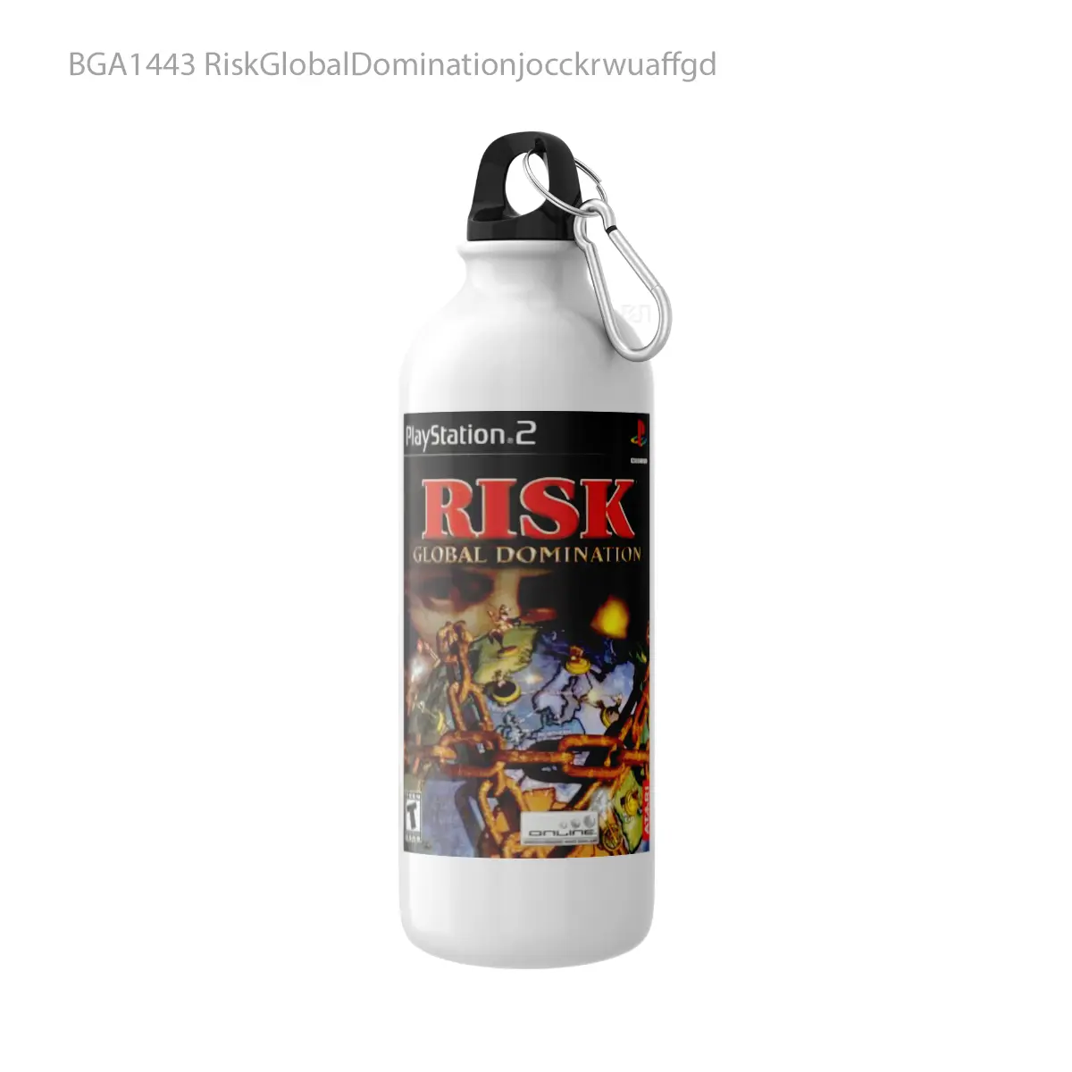 Botol RiskGlobalDominationjocckrwuaffgd Alat Minum Olahraga Desain Game