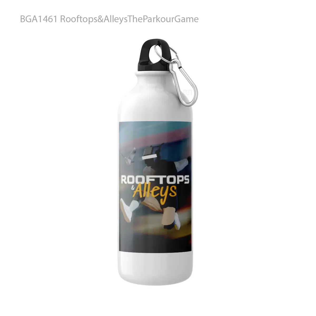 Botol Rooftops&AlleysTheParkourGame Alat Minum Olahraga Desain Game