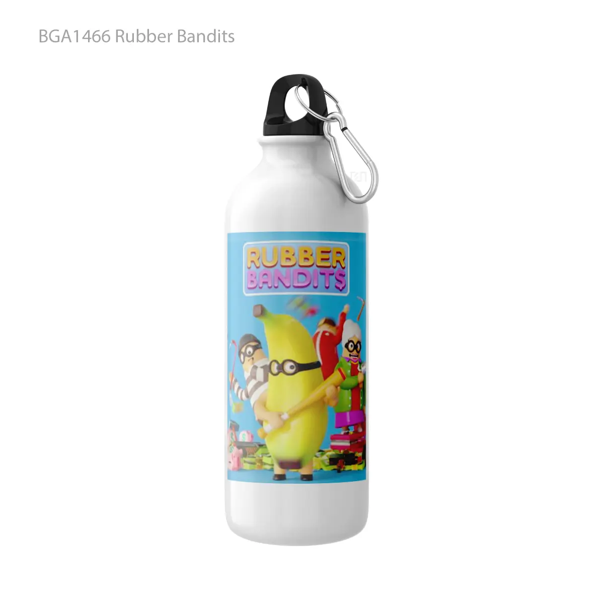 Botol Rubber Bandits Alat Minum Olahraga Desain Game