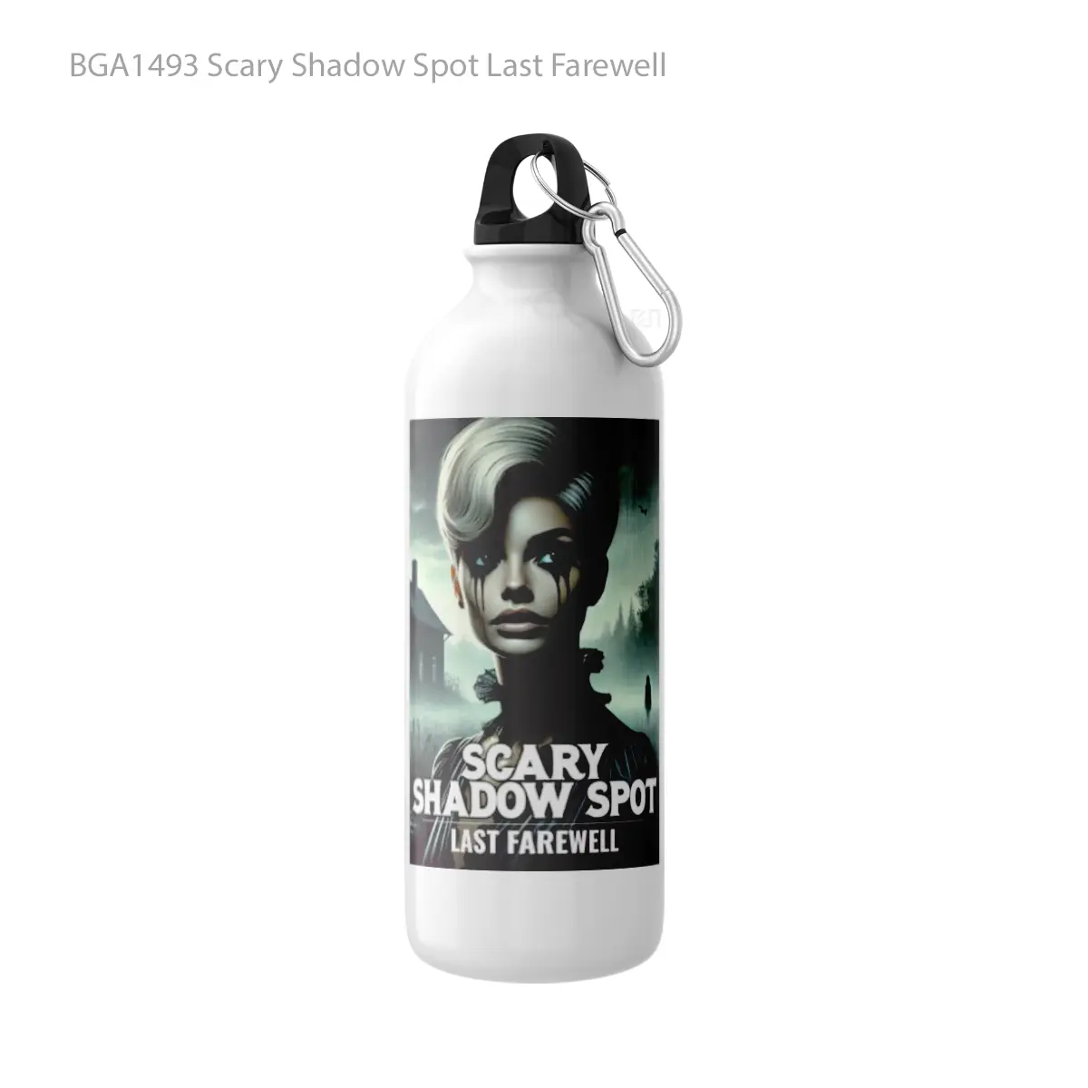 Botol Scary Shadow Spot Last Farewell Alat Minum Olahraga Desain Game