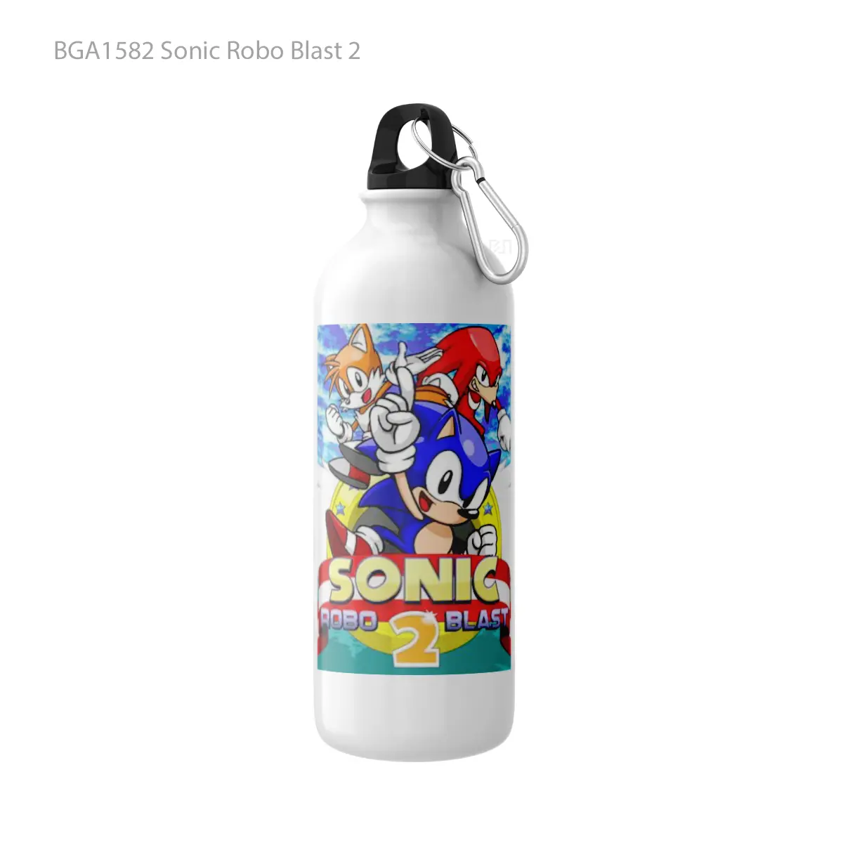 Botol Sonic Robo Blast 2 Alat Minum Olahraga Desain Game