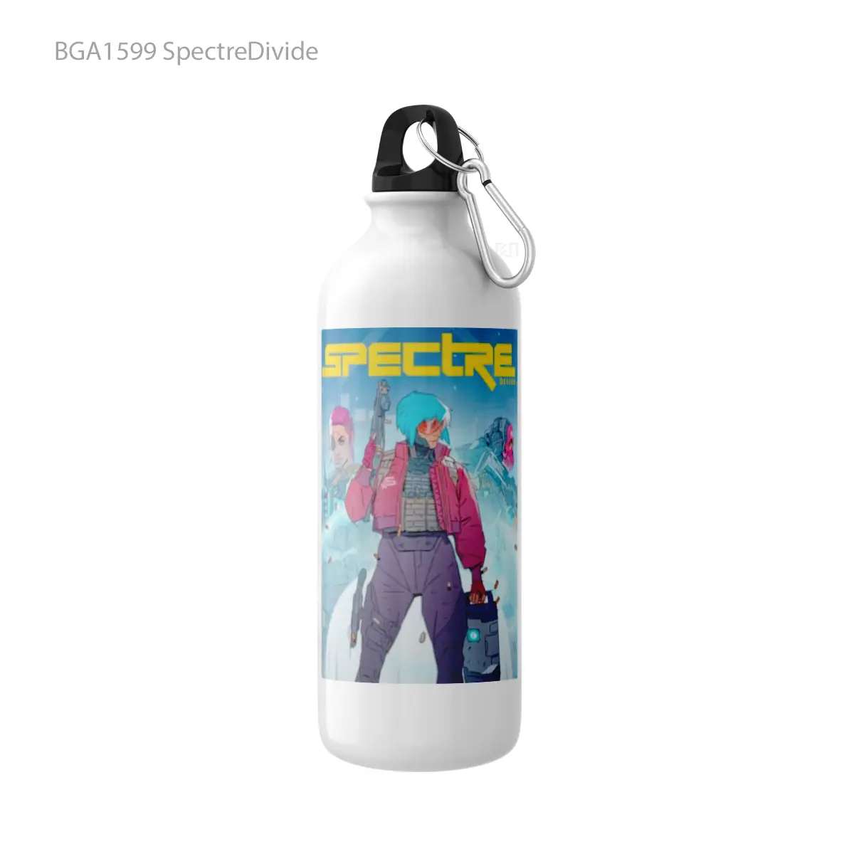 Botol SpectreDivide Alat Minum Olahraga Desain Game