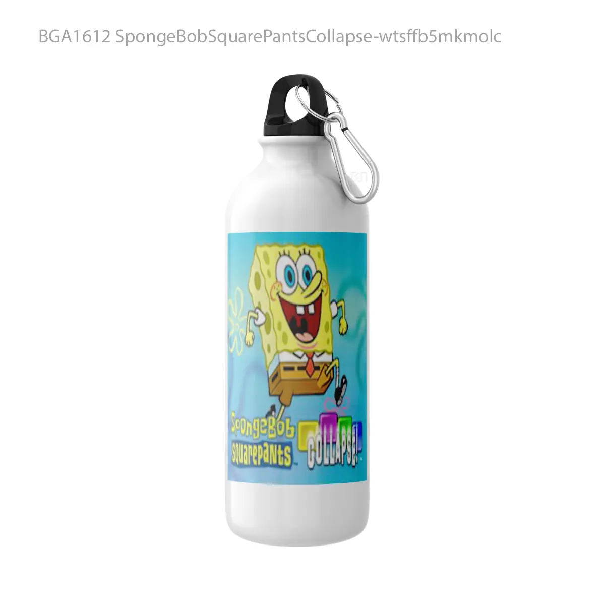 Botol SpongeBobSquarePantsCollapsewtsffb5mkmolc Alat Minum Olahraga Desain Game