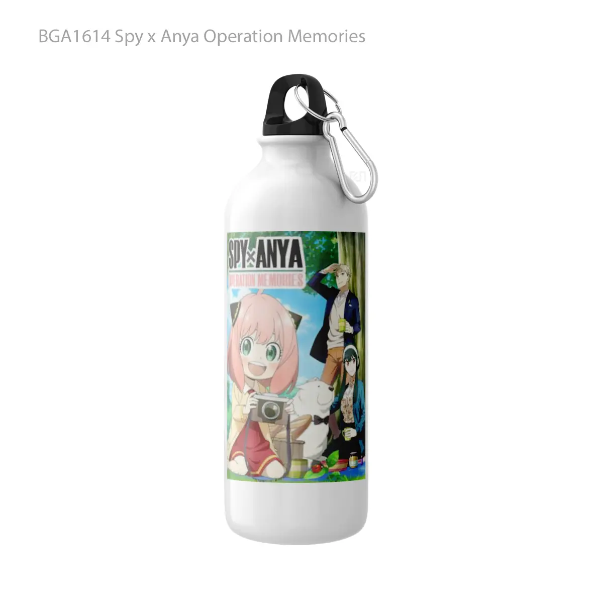 Botol Spy x Anya Operation Memories Alat Minum Olahraga Desain Game