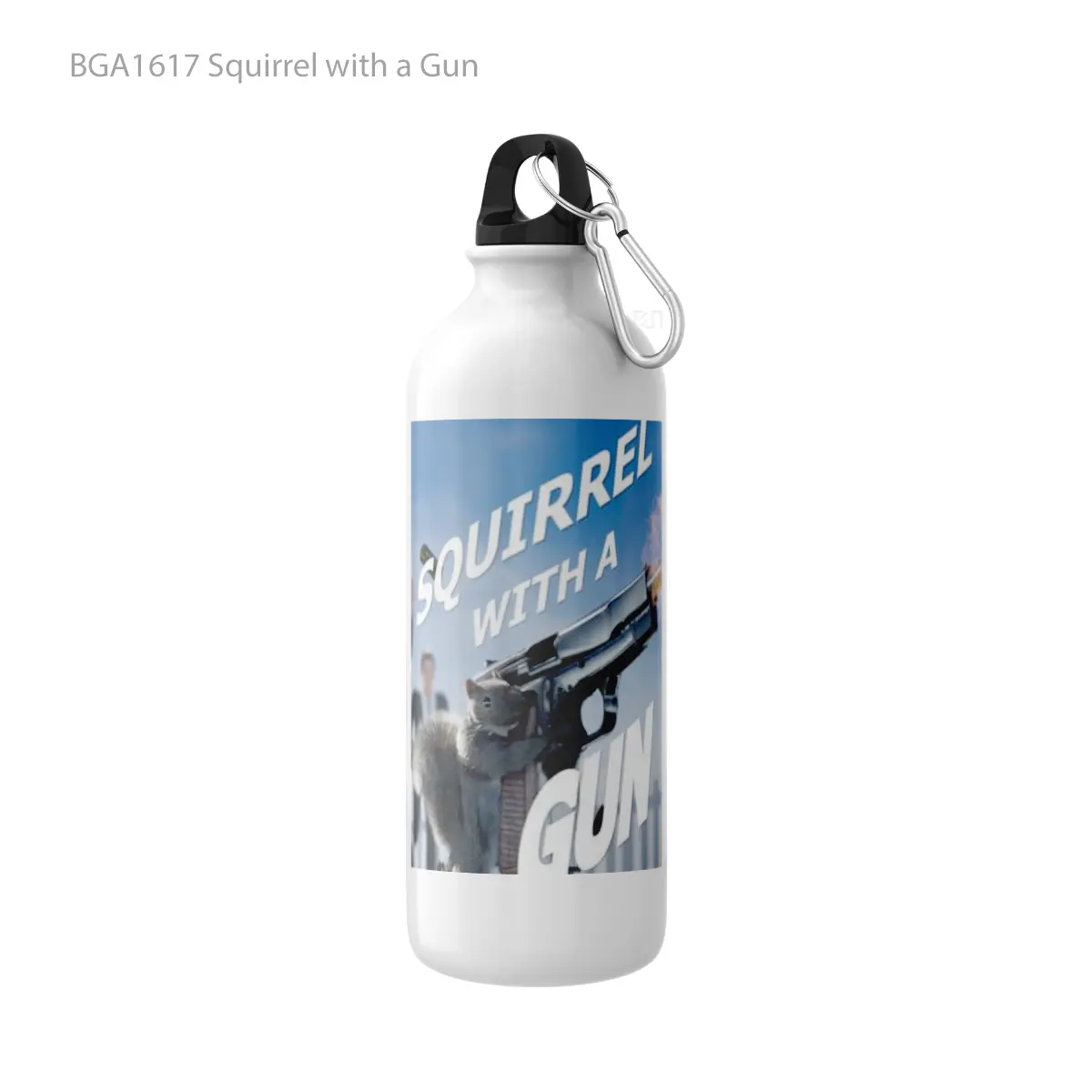Botol Squirrel with a Gun Alat Minum Olahraga Desain Game