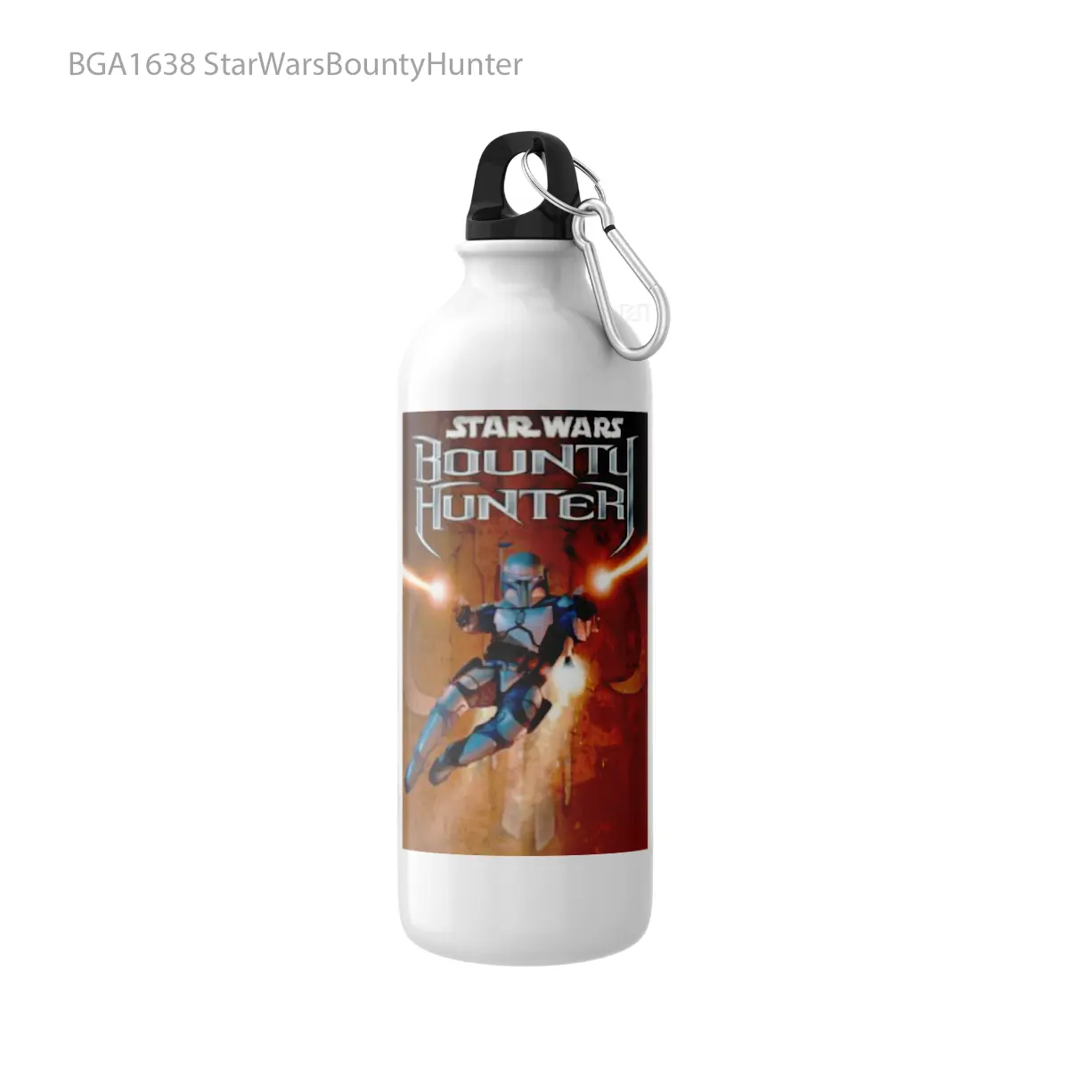 Botol StarWarsBountyHunter Alat Minum Olahraga Desain Game