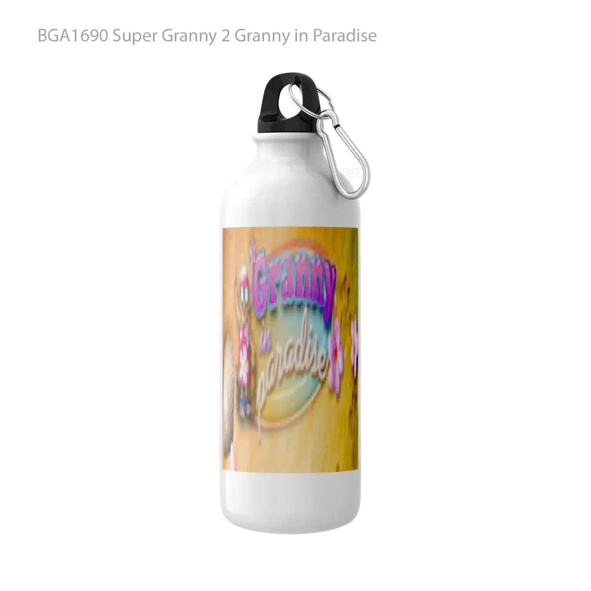 Botol Super Granny 2 Granny in Paradise Alat Minum Olahraga Desain Game