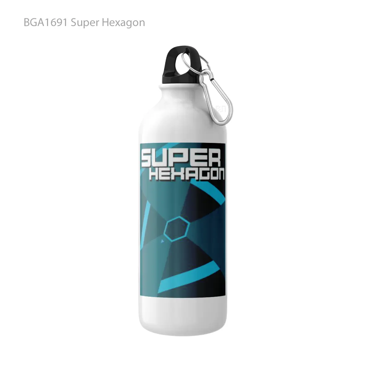Botol Super Hexagon Alat Minum Olahraga Desain Game