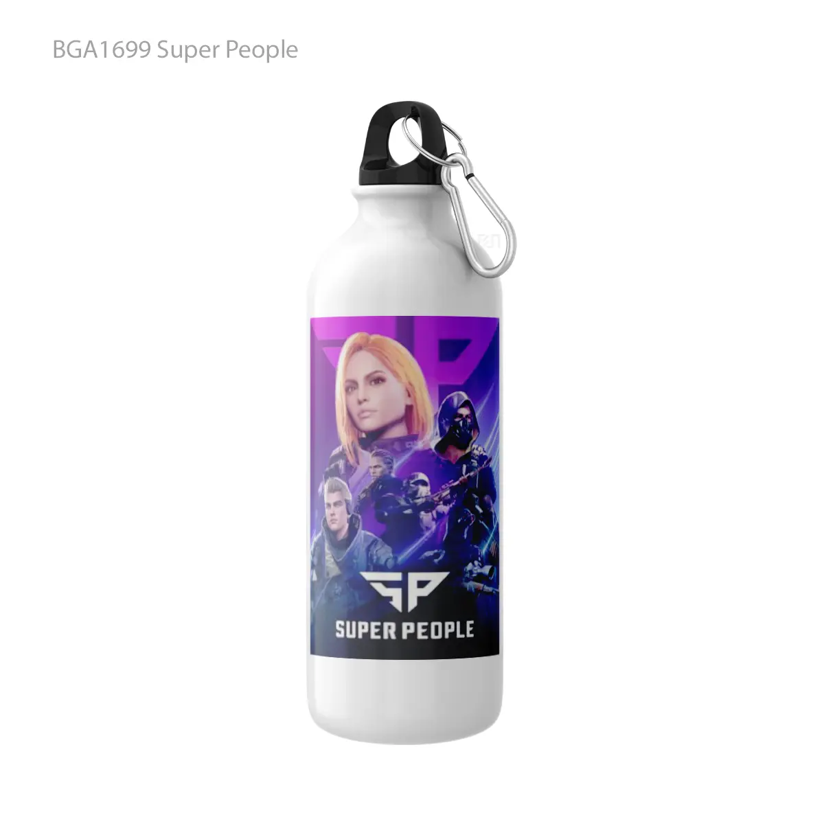 Botol Super People Alat Minum Olahraga Desain Game