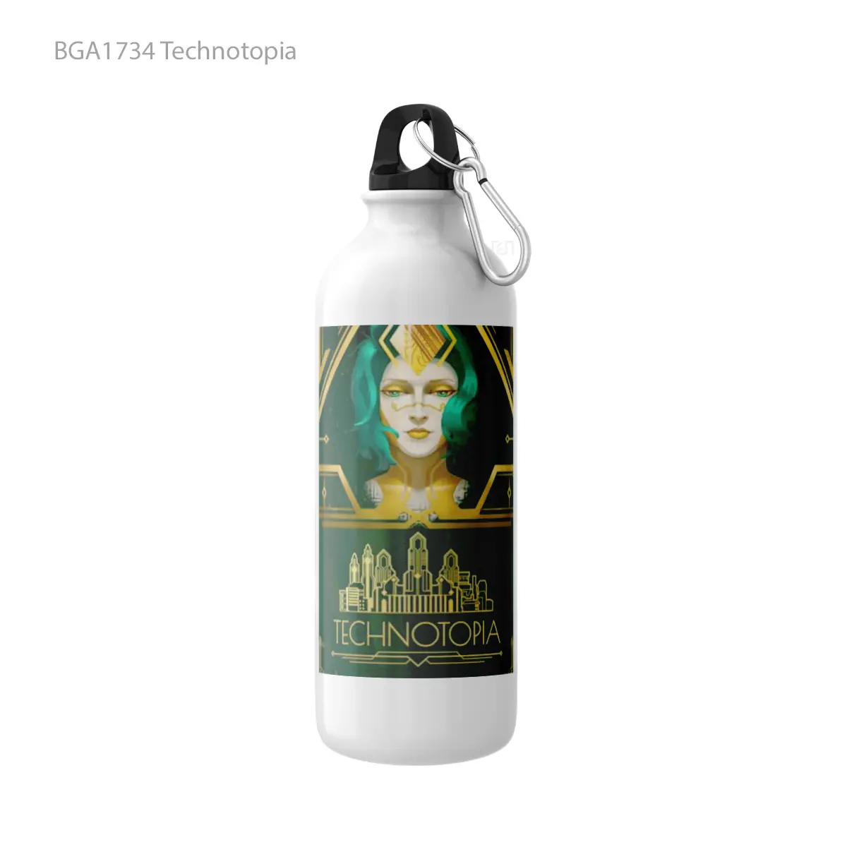 Botol Technotopia Alat Minum Olahraga Desain Game