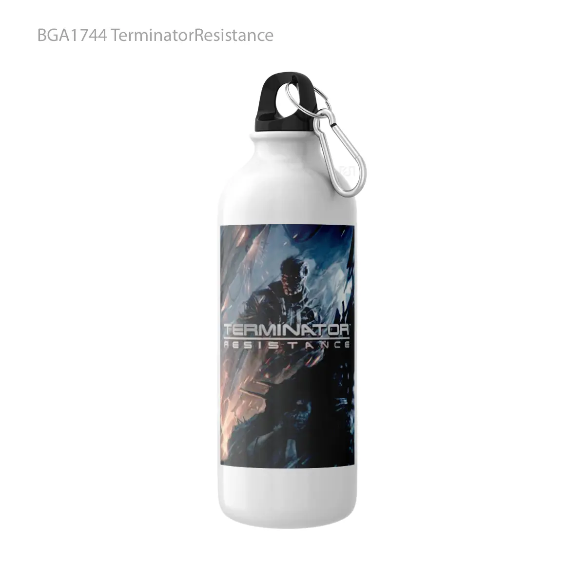 Botol TerminatorResistance Alat Minum Olahraga Desain Game