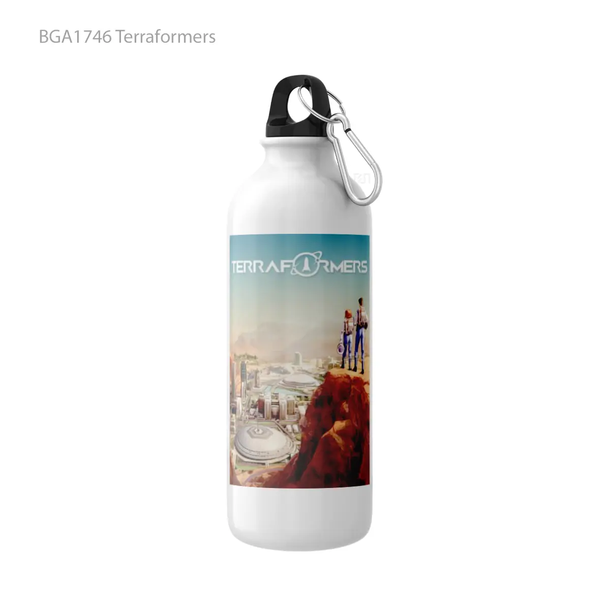 Botol Terraformers Alat Minum Olahraga Desain Game
