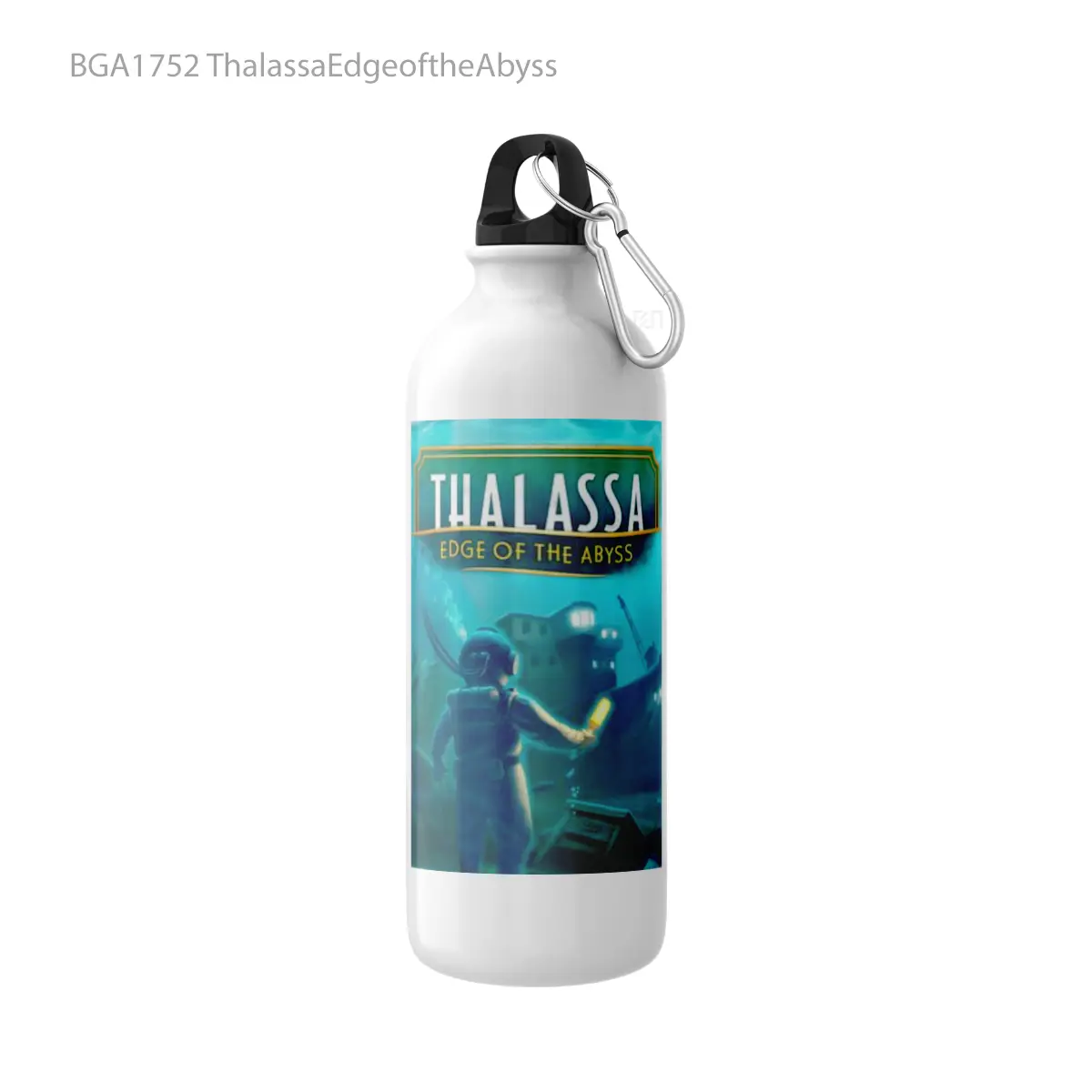 Botol ThalassaEdgeoftheAbyss Alat Minum Olahraga Desain Game