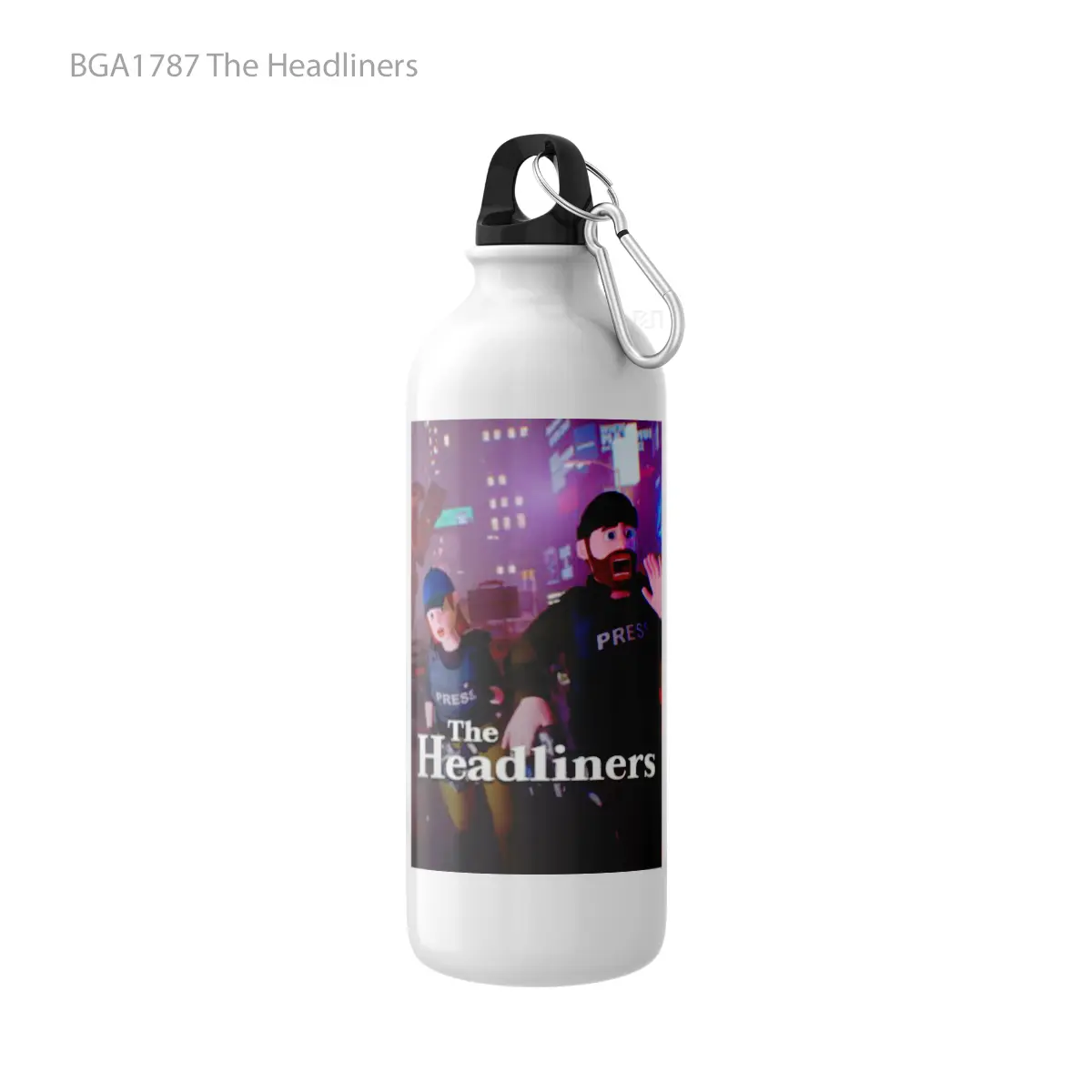Botol The Headliners Alat Minum Olahraga Desain Game